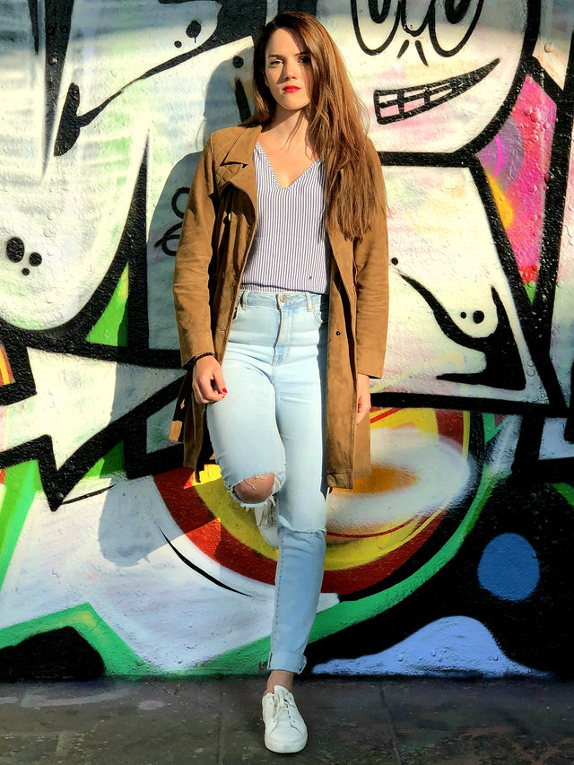 Beige Trench Coat