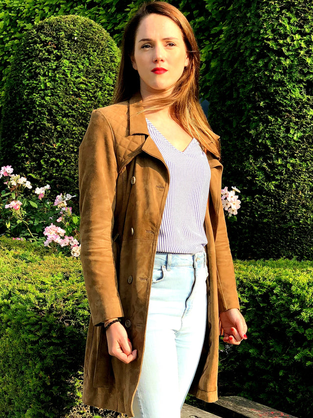 Beige Trench Coat